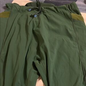 Men's Green Athletic Pants